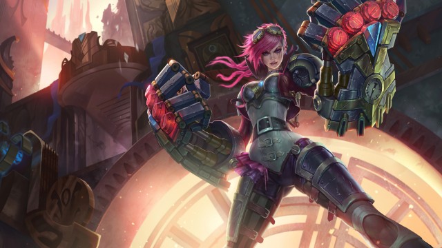 Vi (LoL) Artwork