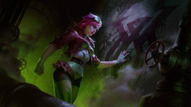 Vi (LoL) Game poster