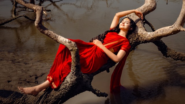 Mamitha Baiju Red aesthetic