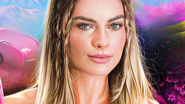 Margot Robbie Digital Art