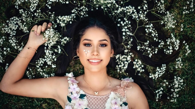 Smiling girl Beautiful girl