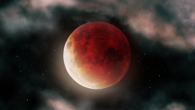 Blood Moon Clouds