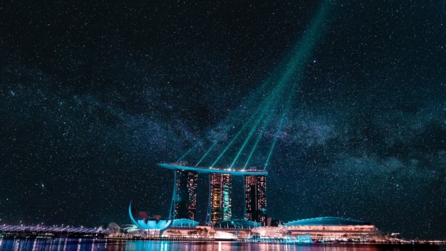Marina Bay Sands Night City