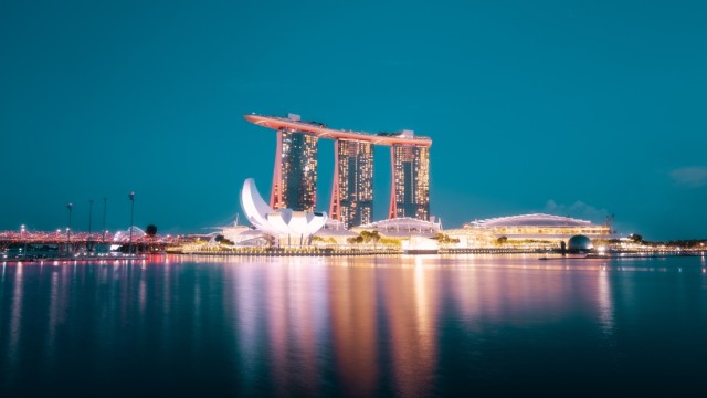 Marina Bay Sands Reflection
