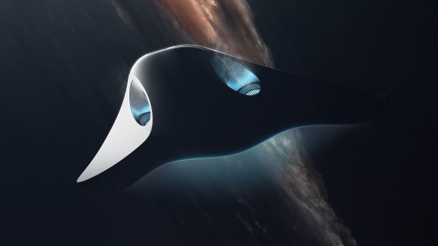 Futuristic Spaceship