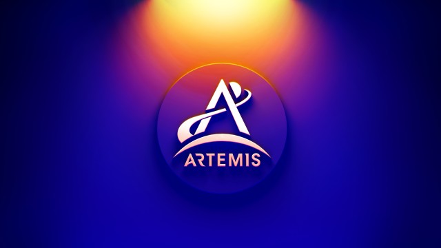 NASA Artemis Gradient background
