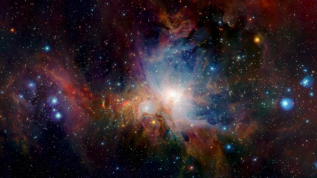 Orion Nebula Infrared vision