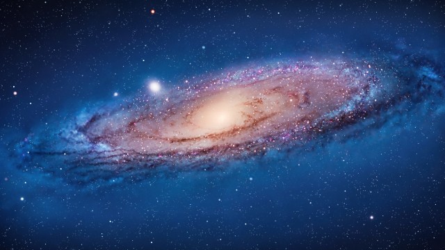 OS X Lion Andromeda galaxy