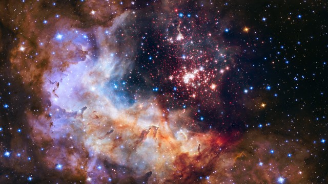Westerlund 2 Celestial fireworks