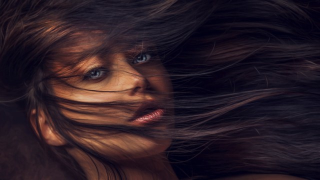 Beautiful woman Hair
