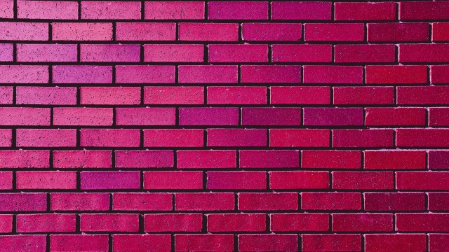 Brick wall Magenta