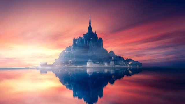 Mont Saint-Michel Sunset