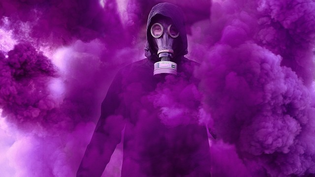 Gas mask Smoke