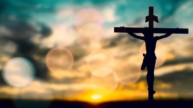 Jesus Cross Silhouette