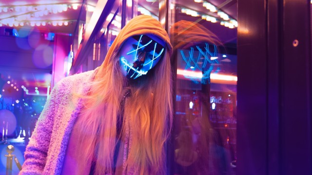 LED mask Neon