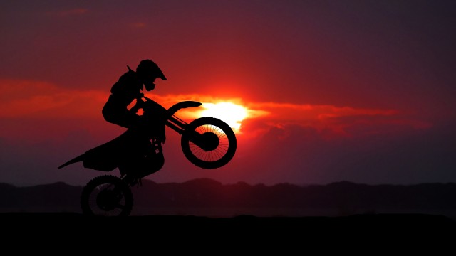 Motocross Motorcycle Motorcycle stunt