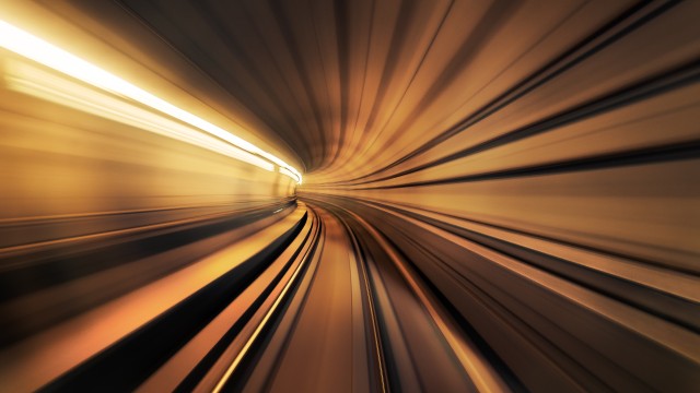 Tunnel Motion blur