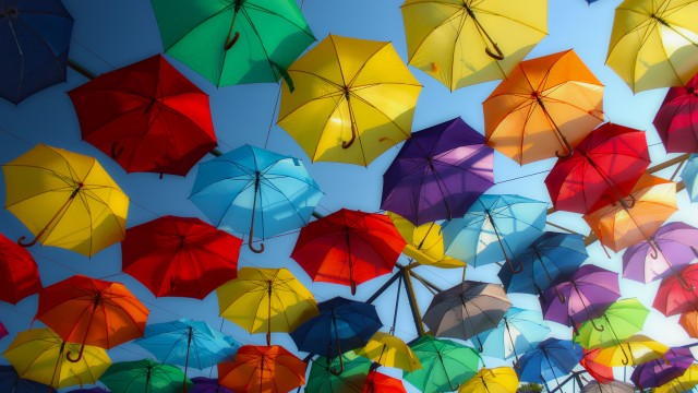 Umbrellas Colorful