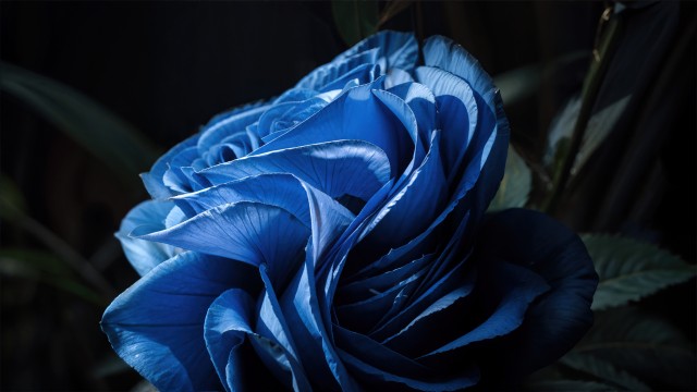 Windows 11 Bloom AI art Dark Theme