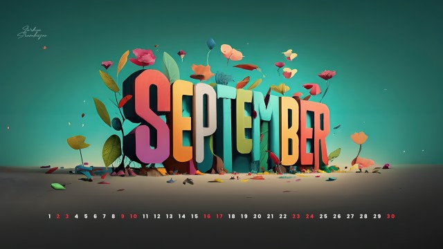 2023 September Autumn Season Calendar