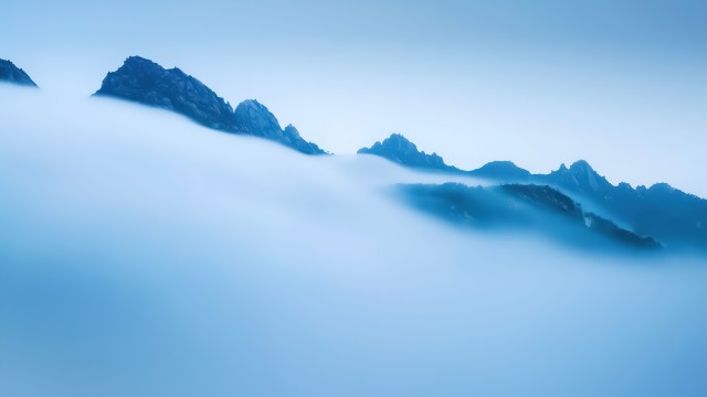 Above clouds Mountains