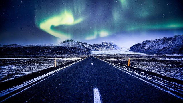 Aurora Borealis Road