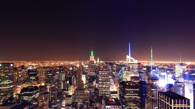 New York City Night lights