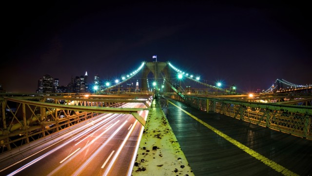 Brooklyn Bridge Cityscape