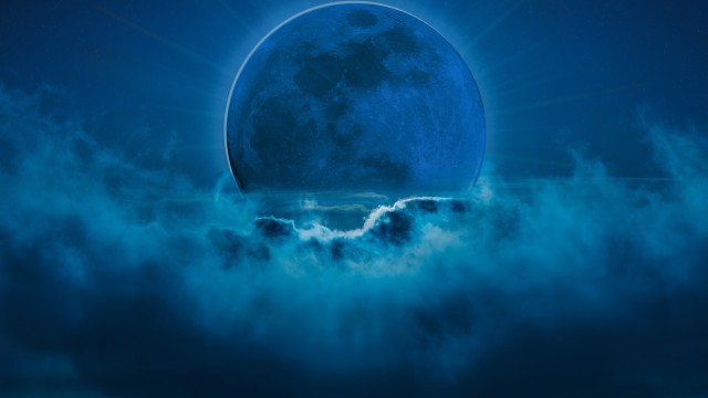 Blue moon Night