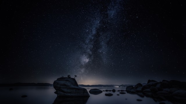 Bonsai Rock Milky Way