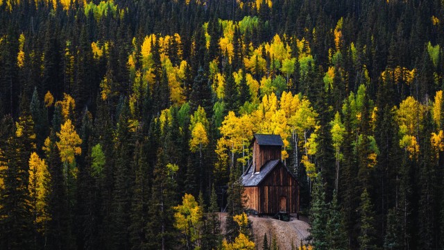 Colorado Boy Mine Wooden cabin