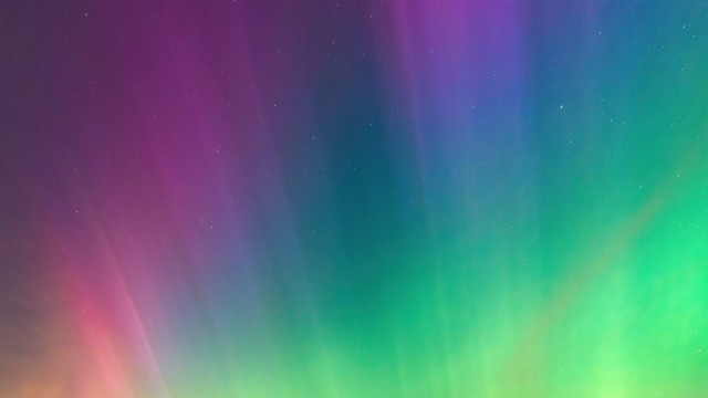 Colorful Aurora Borealis