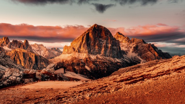 Dolomite mountains Summer