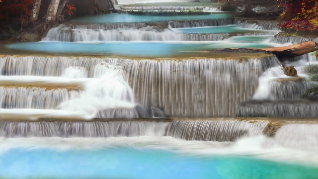 Erawan Falls Aesthetic