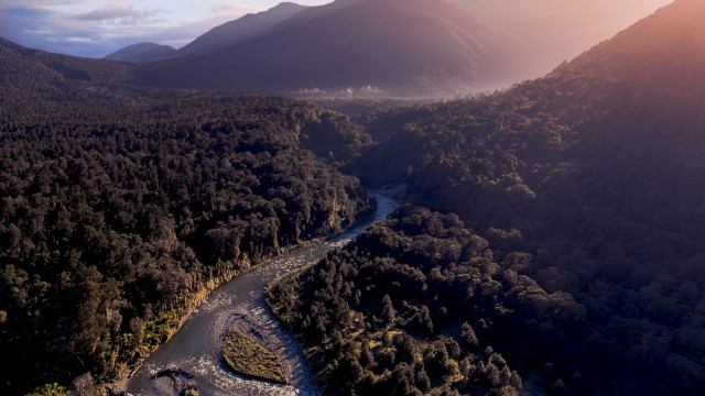 Fiordland National Park Mountains