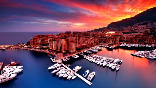 Port Fontvieille Monaco City