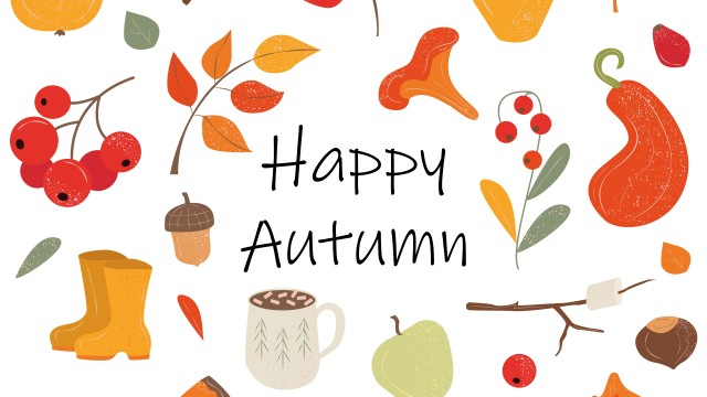Happy Autumn Autumn background