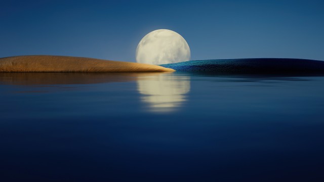 Huawei P50 Pocket Evening sky