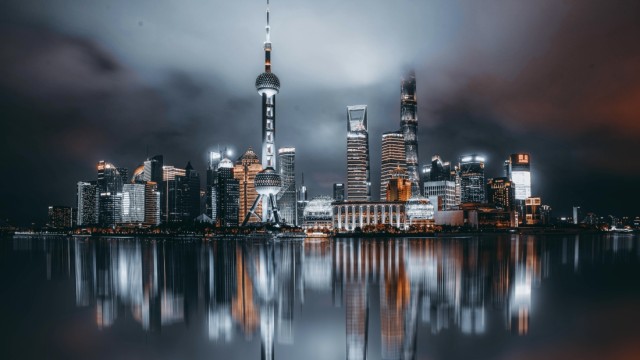 Shanghai City Cityscape