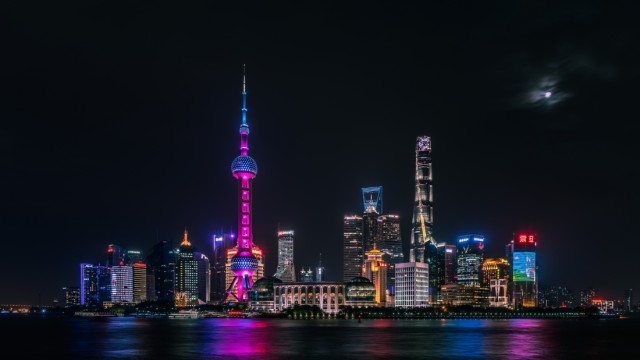 Shanghai City Skyline