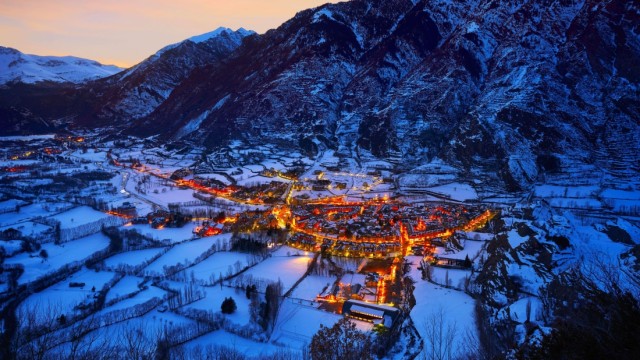 Spanish village Benasque