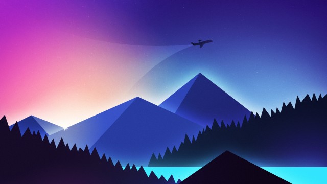 Mountains Illustration