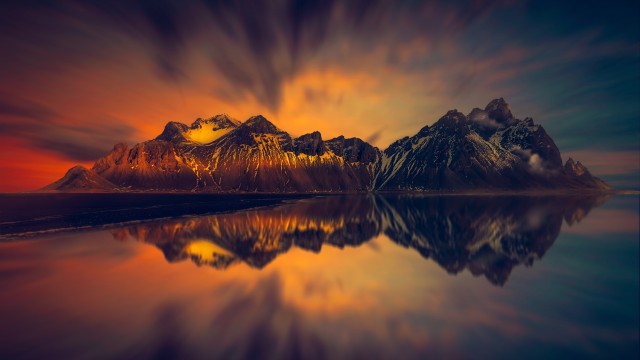 Mountains Snow covered