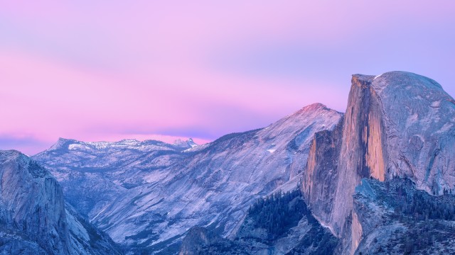 OS X Yosemite Half Dome