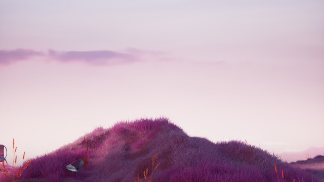 Pink aesthetic Scenery