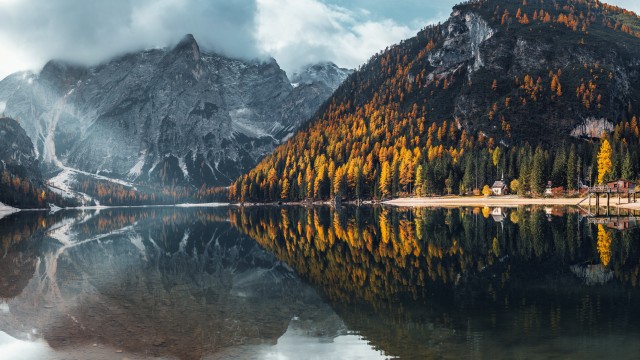 Pragser Wildsee Lake