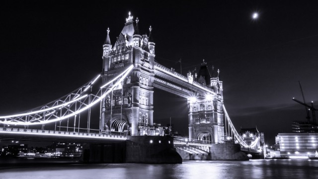 Tower Bridge London Monochrome
