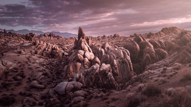 Rocks Alabama Hills