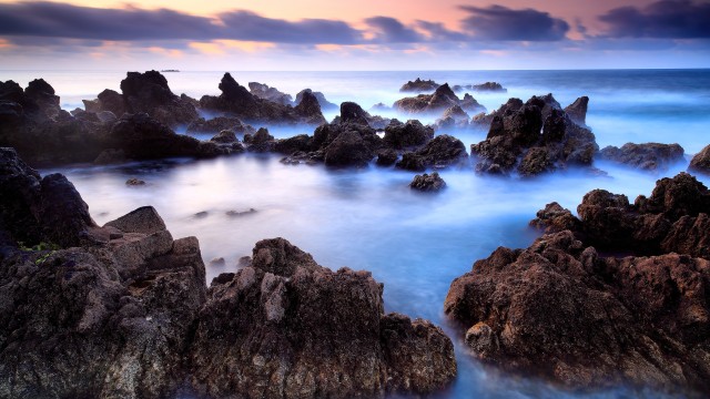 Rocky shore Seascape