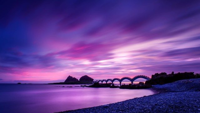 Sanxiantai Bridge Taiwan